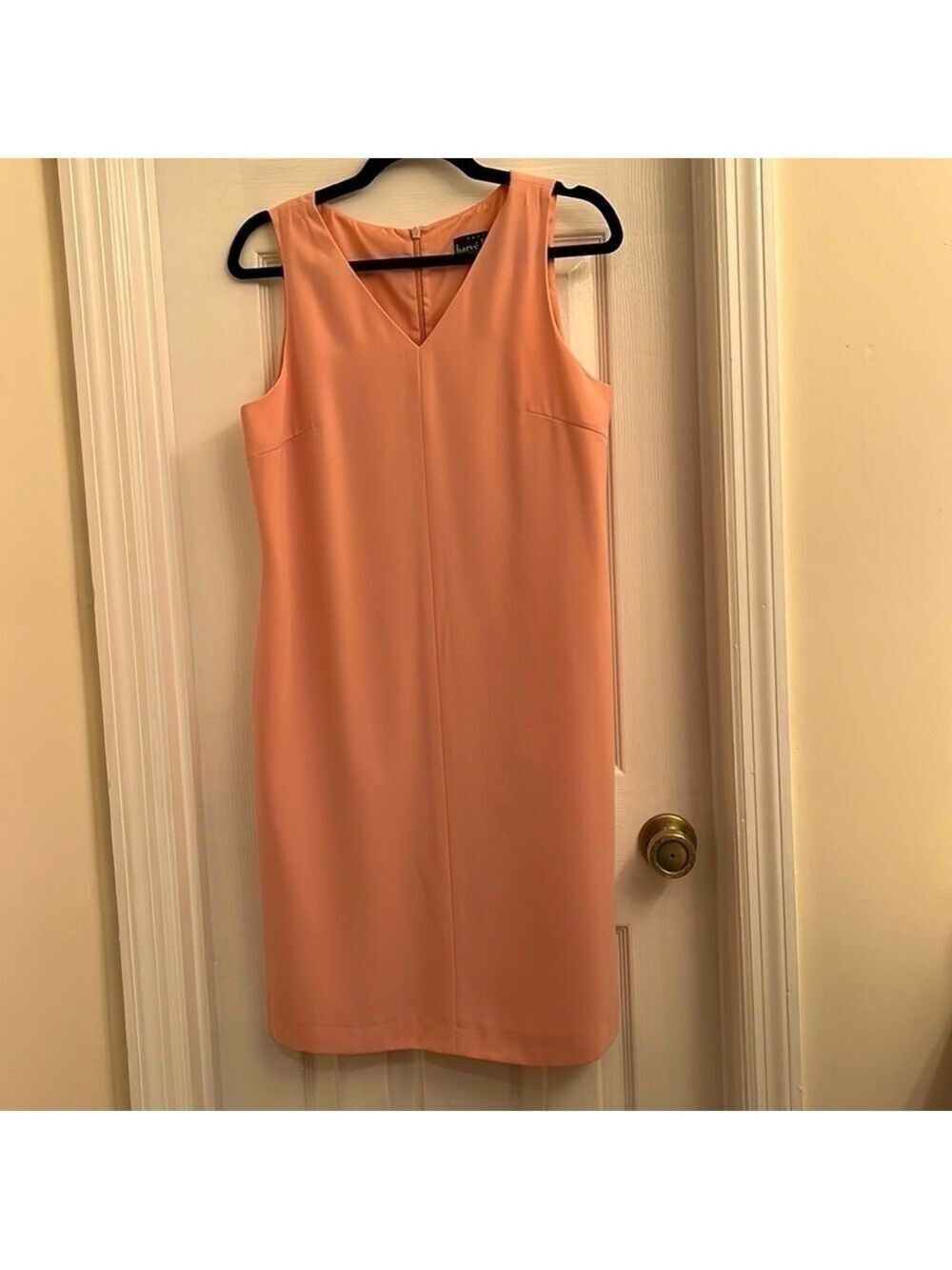 Harve Benard Pink Dress Midi Sheath
